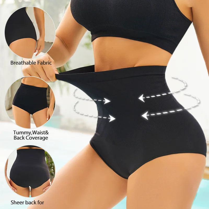 High-Waist Tummy-Control & Butt-Lifting Shapewear Briefs (3 Styles)
