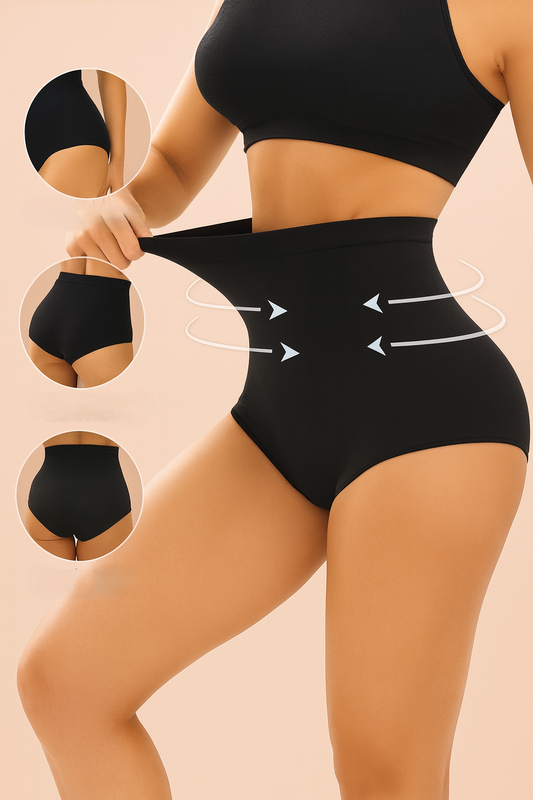 High-Waist Tummy-Control & Butt-Lifting Shapewear Briefs (3 Styles)