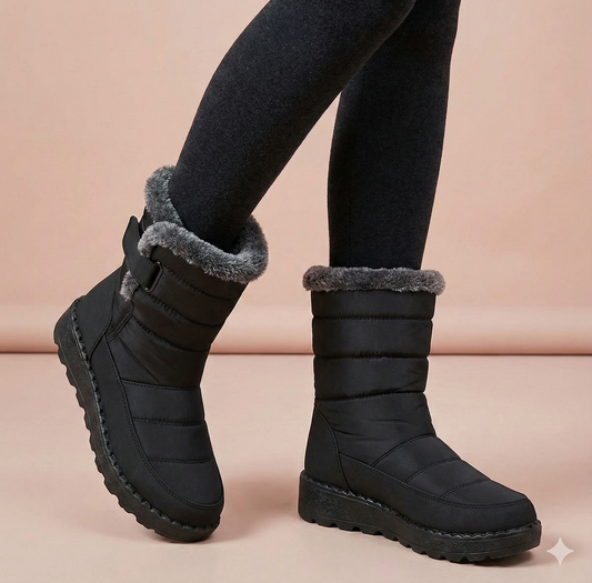 Women’s Warm Winter Boots – Waterproof, Insulated, Non-Slip Ankle Boots (2025)