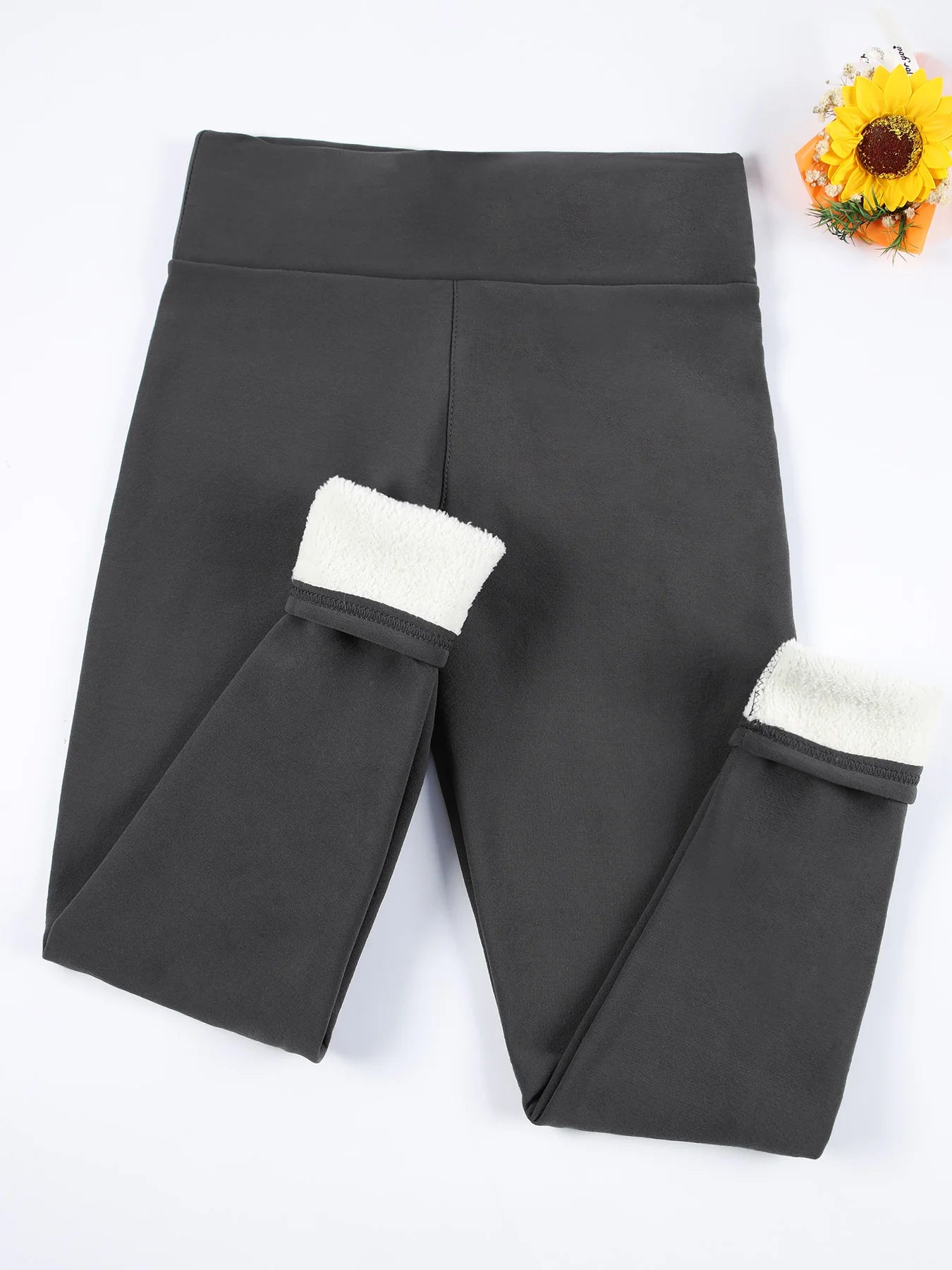 Fleece-Lined High-Waist Winter Leggings