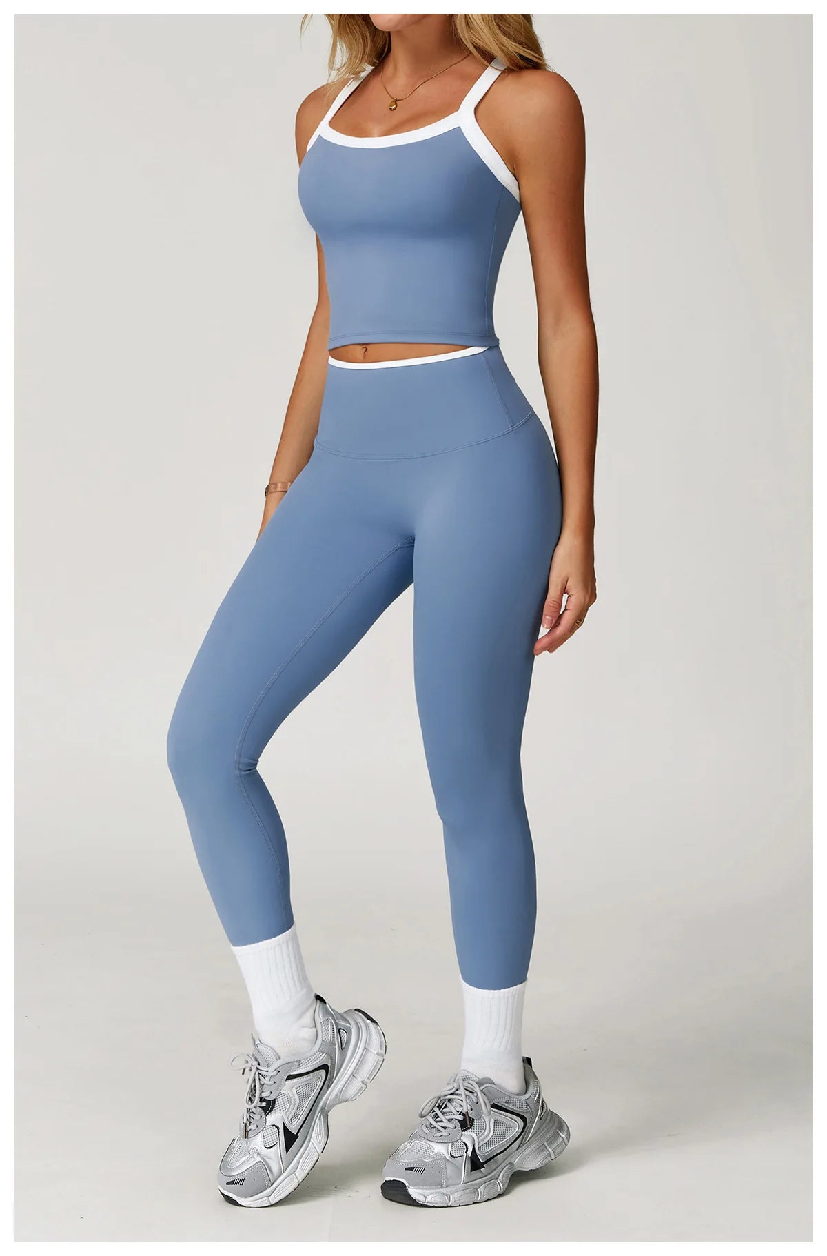 Women’s Anti-Cellulite Leggings Set – Perfect for Yoga & Workouts