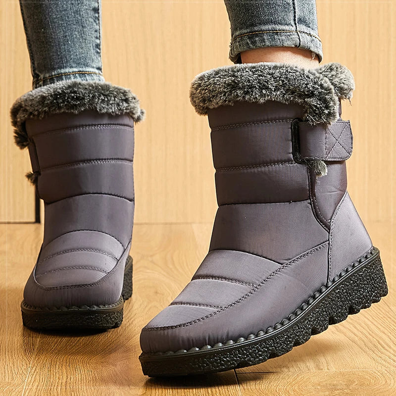 Women’s Warm Winter Boots – Waterproof, Insulated, Non-Slip Ankle Boots (2025)