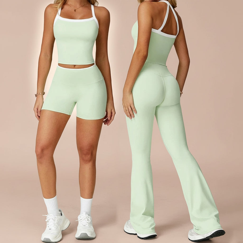 Women’s Anti-Cellulite Leggings Set – Perfect for Yoga & Workouts