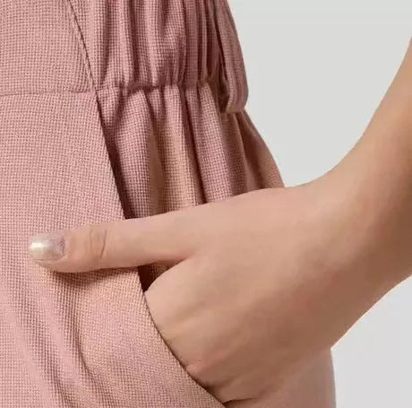 High-Waisted Wide-Leg Elegant Summer Trousers for Women